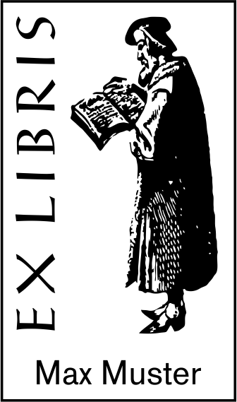 Holzstempel Exlibris Motiv 05 